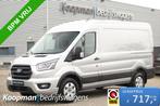 Ford Transit 350 2.0TDCI 165pk L2H2 Limited | Automaat | 360, Auto's, Bestelauto's, 1995 cc, 4 cilinders, 2800 kg, Diesel