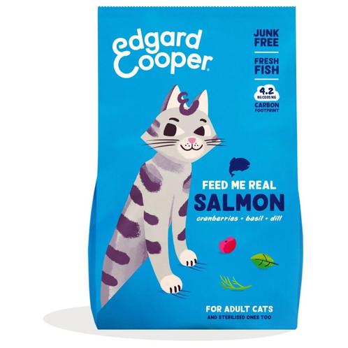 Edgard Cooper kattenvoer zalm per zak € 19,95 en 3 voor € 50, Dieren en Toebehoren, Dierenvoeding, Kat, Ophalen of Verzenden