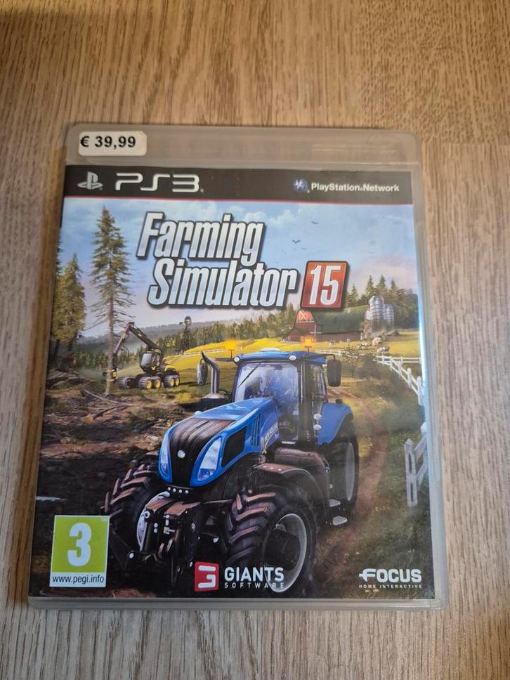 PS3 spel farming simulator 15 playstation 3, Spelcomputers en Games, Games | Sony PlayStation 3, Zo goed als nieuw, Sport, 1 speler