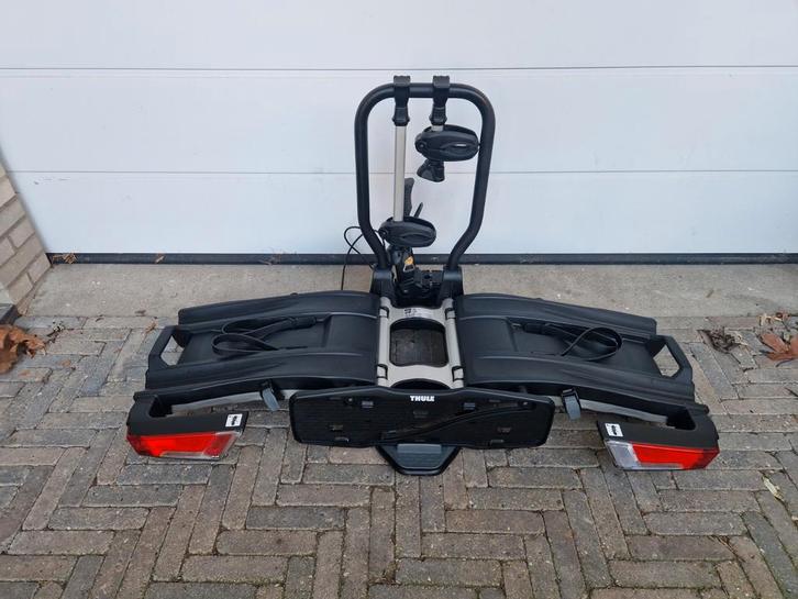Thule Easyfold XT2 933 Opklapbare Fietsendrager voor E-Bikes, Auto diversen, Fietsendragers, Zo goed als nieuw, Trekhaakdrager