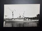 Oude foto van een oorlogsschip, Ophalen of Verzenden, Gebruikt