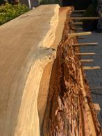 Zeer mooie eiken wandplaat 240x35x6cm, Ophalen, Zo goed als nieuw, 250 cm of meer, Planken