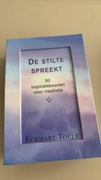 Eckhart Tolle - De stilte spreekt 50 kaarten, Tarot of Kaarten leggen, Overige typen, Ophalen of Verzenden, Zo goed als nieuw