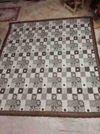 Grandfoulard woonkleed XXL bruin beige reversibel 270/245, Gebruikt, Etten-Leur, DJT@dejuistetoon.eu, Ophalen of Verzenden