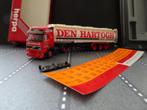 912 herpa volvo fh den hartogh tank oplegger 1:87 truck, Ophalen of Verzenden, Nieuw, Bus of Vrachtwagen, Herpa