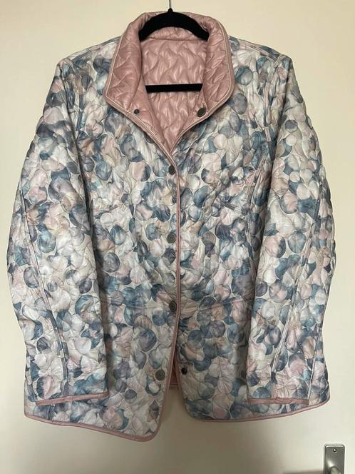 Barbara Lebek reversible tussenjas maat 44, Kleding | Dames, Jassen | Zomer, Zo goed als nieuw, Maat 42/44 (L), Roze, Ophalen of Verzenden