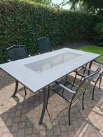 Tuinset, Tuin en Terras, Tuintafels, Ophalen, Gebruikt, Rechthoekig