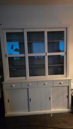 Grote buffetkast met schuifdeuren, Huis en Inrichting, Kasten | Buffetkasten, Ophalen, 200 cm of meer, 75 cm of meer, Zo goed als nieuw