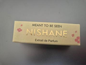 Nishane Meant To Be Seen Extrait de Parfum sample proefje  beschikbaar voor biedingen