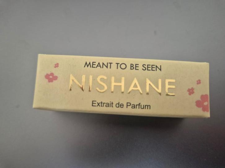 Nishane Meant To Be Seen Extrait de Parfum sample proefje, Sieraden, Tassen en Uiterlijk, Uiterlijk | Parfum, Nieuw, Ophalen of Verzenden