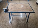 Format inklapbare werkbank, Ophalen, Zo goed als nieuw, 70 tot 120 cm, Bankschroef