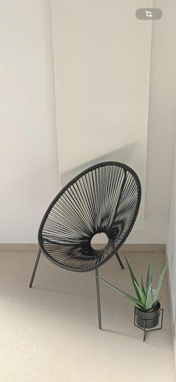 Loungestoel – zwart - €10 beschikbaar voor biedingen