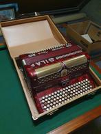 Accordeon Sila Camerano Italia, Muziek en Instrumenten, Accordeons, Gebruikt, Met koffer, Knopaccordeon, Ophalen