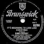 GEZOCHT: Bing Crosby - It's Beginning To Look Like Christmas, Gebruikt, 10 inch, Overige genres, Single