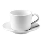 Ikea kop en schotel wit 13 cl, 6 stuks. Zo goed als nieuw!, Ophalen, Zo goed als nieuw, Effen, Kop(pen) en/of Schotel(s)