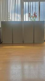 2x SieMatic keuken bovenkast frosted glass / chroom metaal, Huis en Inrichting, Keuken | Keukenelementen, Ophalen, Wit, 50 tot 100 cm