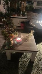 65cm vierkant salon of hoektafeltje, Ophalen, Gebruikt, 50 tot 100 cm, 50 tot 75 cm