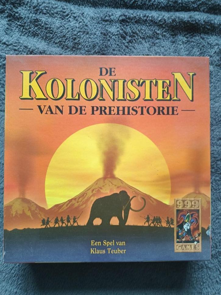 Kolonisten van de Prehistorie, Hobby en Vrije tijd, Gezelschapsspellen | Bordspellen, Zo goed als nieuw, Drie of vier spelers