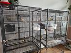 Mooie grote vogelkooien papegaaienkooien, Ophalen, Zo goed als nieuw, Metaal, Vogelkooi