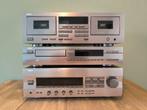 Yamaha stereo set RX-396RDS + CDX-390 + KX-W392 – geserviced, Overige merken, Cd-speler, Zo goed als nieuw, Losse componenten