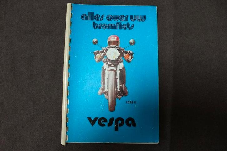 alles over uw bromfiets Vespa Ciao Boxer, Fietsen en Brommers, Handleidingen en Instructieboekjes, Gebruikt, Ophalen of Verzenden