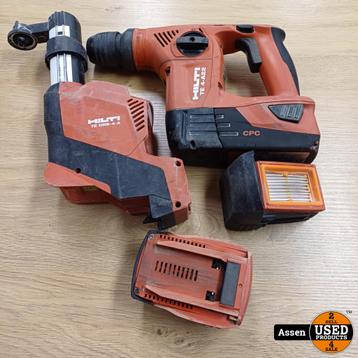 Hilti TE 4-A22 Boorhamer met Hilti TE DRS-4-A Stofzuiger &am