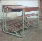 Vintage Schoolbank, Ophalen, Gebruikt, Bureau