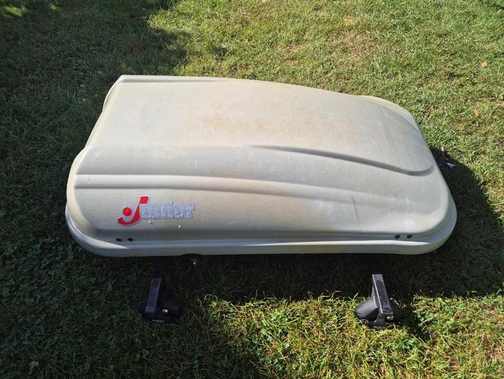 dakkoffer Junior 320LT met dakdragers Suzuki Liana, Auto diversen, Dakkoffers, Gebruikt, Ophalen