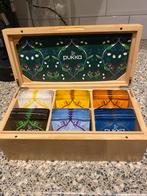 Pukka Theedoos met Thee ( nieuw ), Ophalen of Verzenden, Nieuw, Overige houtsoorten, Minder dan 50 cm