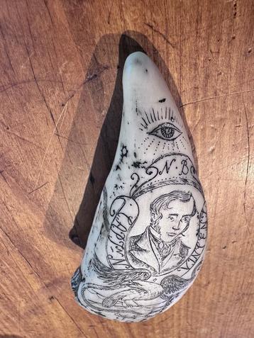 Scrimshaw beschikbaar voor biedingen