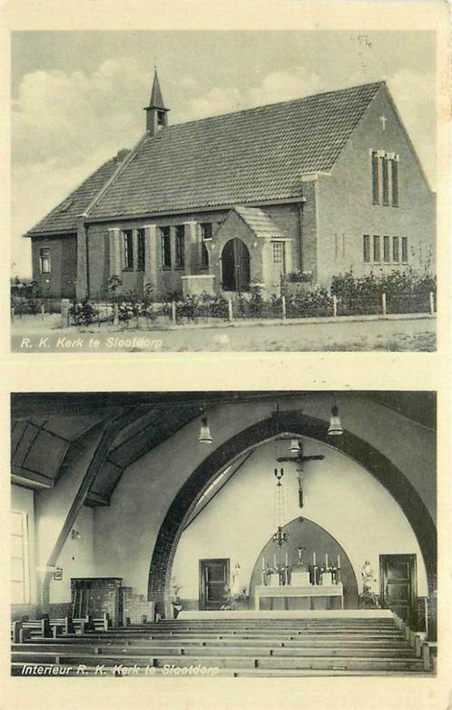 (304-216-023) Slootdorp RK Kerk, Verzamelen, Ansichtkaarten | Nederland, Noord-Holland, Verzenden
