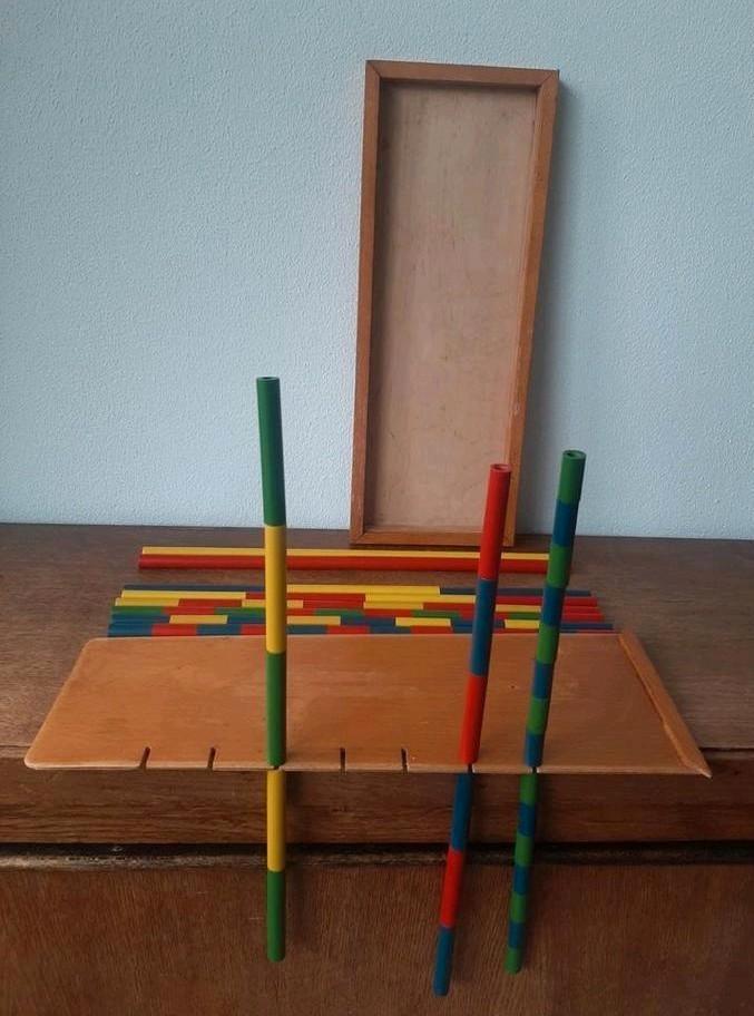 Breekstokken leermiddel rekenen Luctor NV Baarn, Kinderen en Baby's, Speelgoed | Educatief en Creatief, Zo goed als nieuw, Ophalen of Verzenden