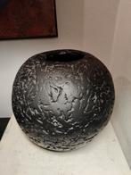 2909 Vintage Brutalist Keramiek Bol Vaas, Ophalen of Verzenden