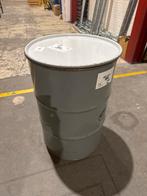 Olievaten / Statafels - Grijs/Blauw - 9st, voor 50,-, Huis en Inrichting, Tafels | Statafels, Ophalen, Gebruikt