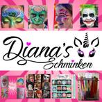 Diana’s Schminken, Diensten en Vakmensen, Kinderfeestjes en Entertainers, Clowns of Entertainers