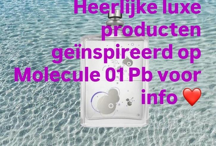 Molecule 01 heerlijke producten Vanaf €7,50, Sieraden, Tassen en Uiterlijk, Uiterlijk | Lichaamsverzorging, Nieuw, Ophalen of Verzenden