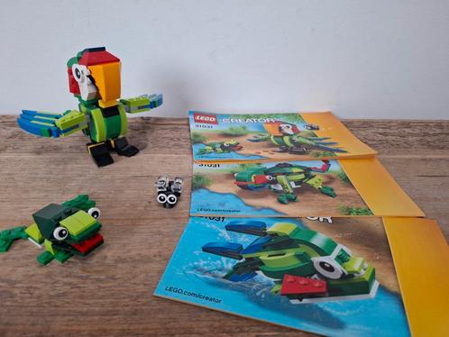 Lego Creator, Regenwoud dieren 31031, Kinderen en Baby's, Speelgoed | Duplo en Lego, Zo goed als nieuw, Lego, Complete set, Ophalen of Verzenden