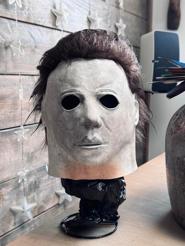 Michael Myers Masker - Halloween cosplay horror, Hobby en Vrije tijd, Kostuums, Theaterbenodigdheden en LARP, Gebruikt, Accessoires