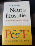 J.A. den Boer - Neurofilosofie, Ophalen of Verzenden, Zo goed als nieuw, J.A. den Boer