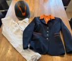 Complete wedstrijdset maat 152, Dieren en Toebehoren, Paardrijkleding, Kinderen, Dressuur, Ophalen of Verzenden, Zo goed als nieuw
