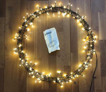 Ikea Glänsa XXL led krans 70 cm beschikbaar voor biedingen