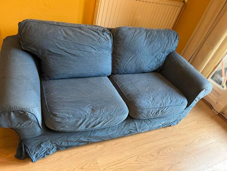 Bank, Huis en Inrichting, Banken | Bankstellen, Gebruikt, Tweepersoons, 150 tot 200 cm, 75 tot 100 cm, Ophalen