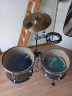 Drumstel met Bekken en Tamboerijn, Ophalen, Gebruikt
