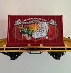 LGB Kerstmis Container Wagon ZGAN, Hobby en Vrije tijd, Modeltreinen | H0, Overige merken, Gelijkstroom of Wisselstroom, Wagon