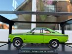1:18 Opel Manta A GT/E groen 1975 Norev 183630 / JJTOP, Auto, Norev, Norev, Zo goed als nieuw