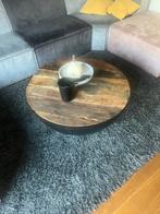 Salontafel rond, Ophalen, 50 tot 100 cm, Rond, Zo goed als nieuw