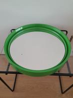 Vintage Gilac spiegel jaren 70., Minder dan 50 cm, Gebruikt, Rond, Ophalen of Verzenden