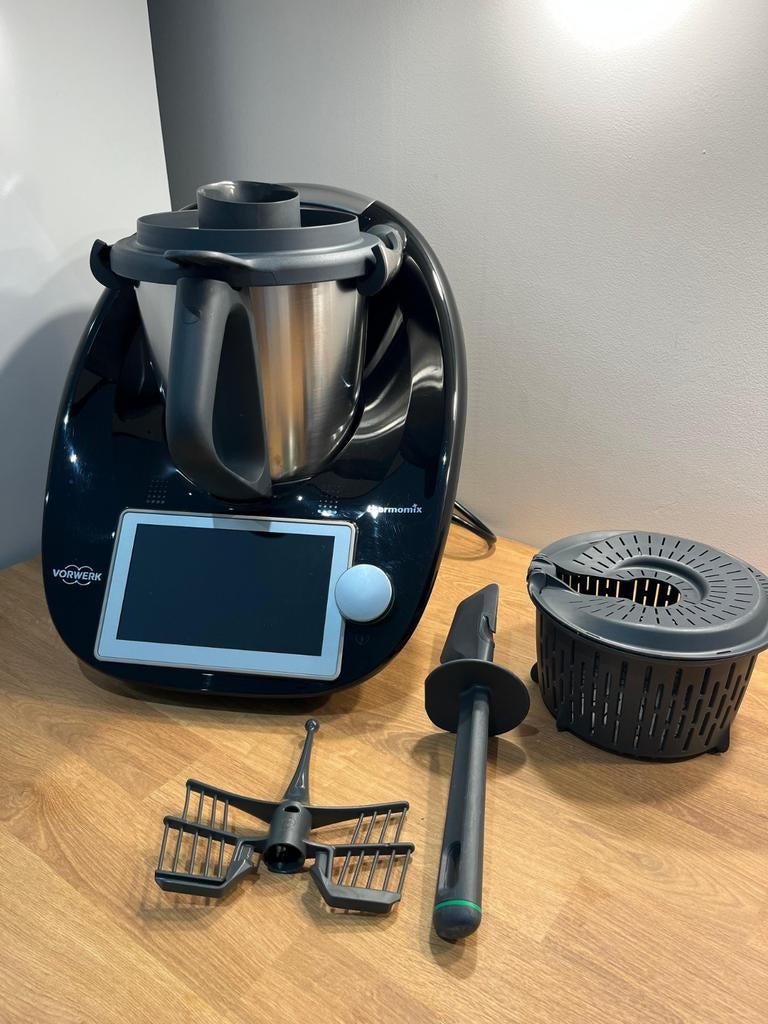 Thermomix TM6 Limited Black Edition - Zeer Goede Staat, Witgoed en Apparatuur, Keukenmixers, 2 tot 3 liter, Ophalen, Gebruikt