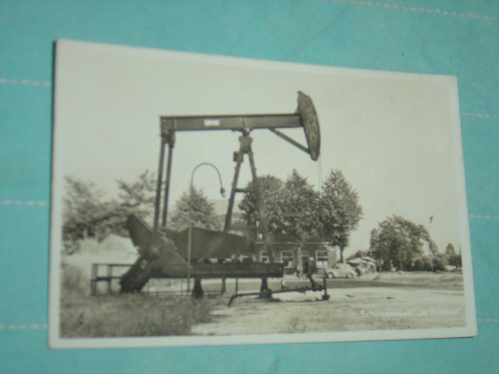 2) Zwart-wit ansichtkaart Schoonebeek, Verzamelen, Ophalen of Verzenden, 1940 tot 1960, Ongelopen, Drenthe