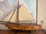 Houten Modelschip - Antiek Decoratie, Ophalen